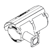 Tłumik Tłumik P520D Tłumik Tłumik P520D