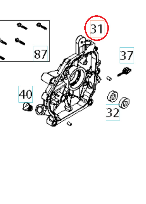 Pokrywa cylindra Pokrywa cylindra