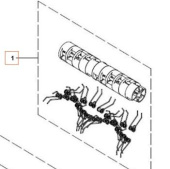 Zestaw Ostrzy Wertykulatora 5975279-01 Zestaw Ostrzy Wertykulatora 5975279-01