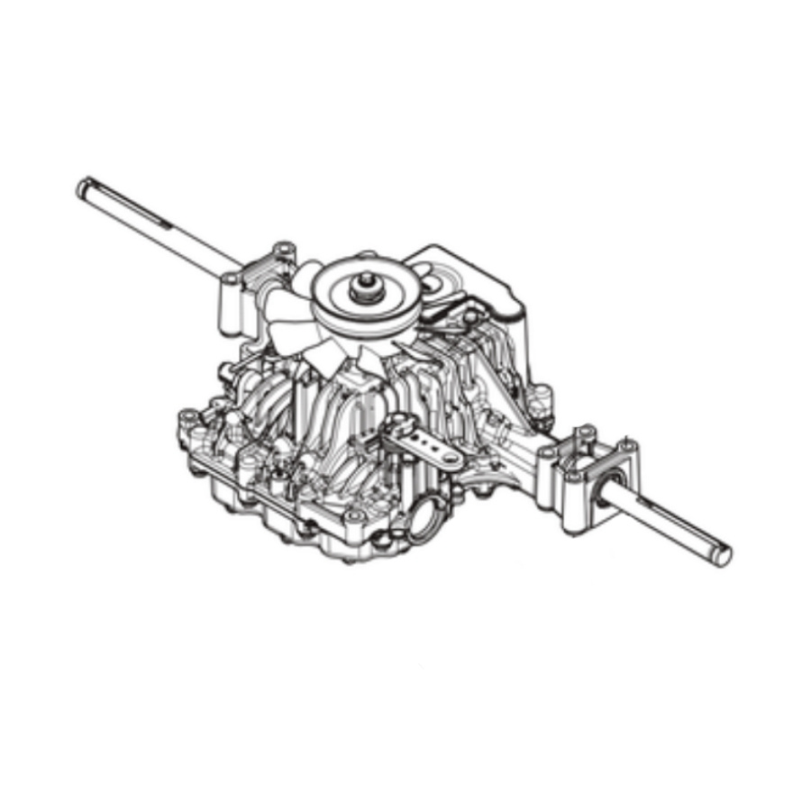 Przekładnia hydrostatyczna t2 hydrostatyczna t2-bcbe-3x3c-1ux1