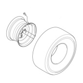 Zestaw kół 20X8-10 Zestaw kół 20X8-10