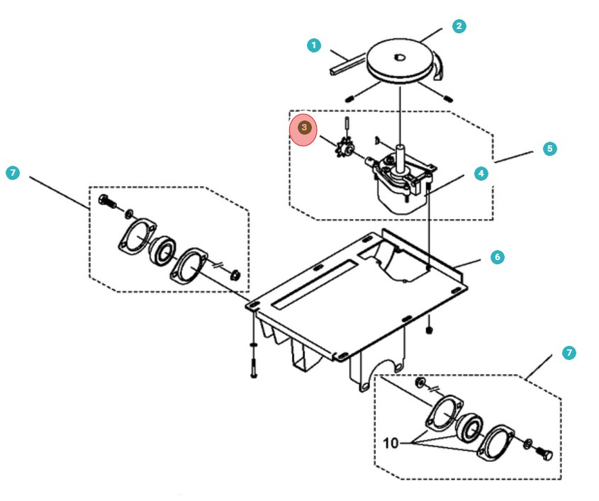 Wałek Zębaty 5977640-01