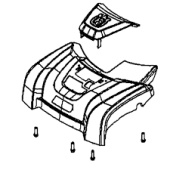 Zestaw osłony przedniej 5984538-01 Zestaw osłony przedniej 5984538-01
