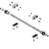 Zestaw Wału Tylnego Mostu 5985133-01 Zestaw Wału Tylnego Mostu 5985133-01