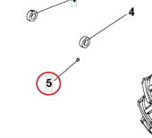 Śruba St Hc M8X10 Din 914 45H 5986756-01 Śruba St Hc M8X10 Din 914 45H 5986756-01