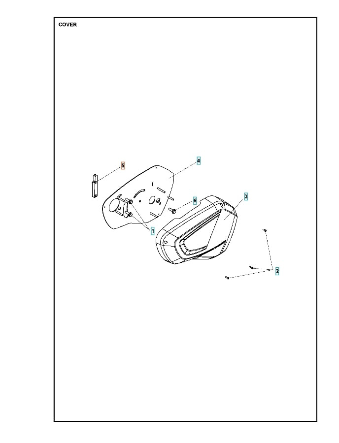 Dystans Pokrywy Płyty 5986766-01
