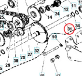 Końcowy Wał 5986768-01 Końcowy Wał 5986768-01