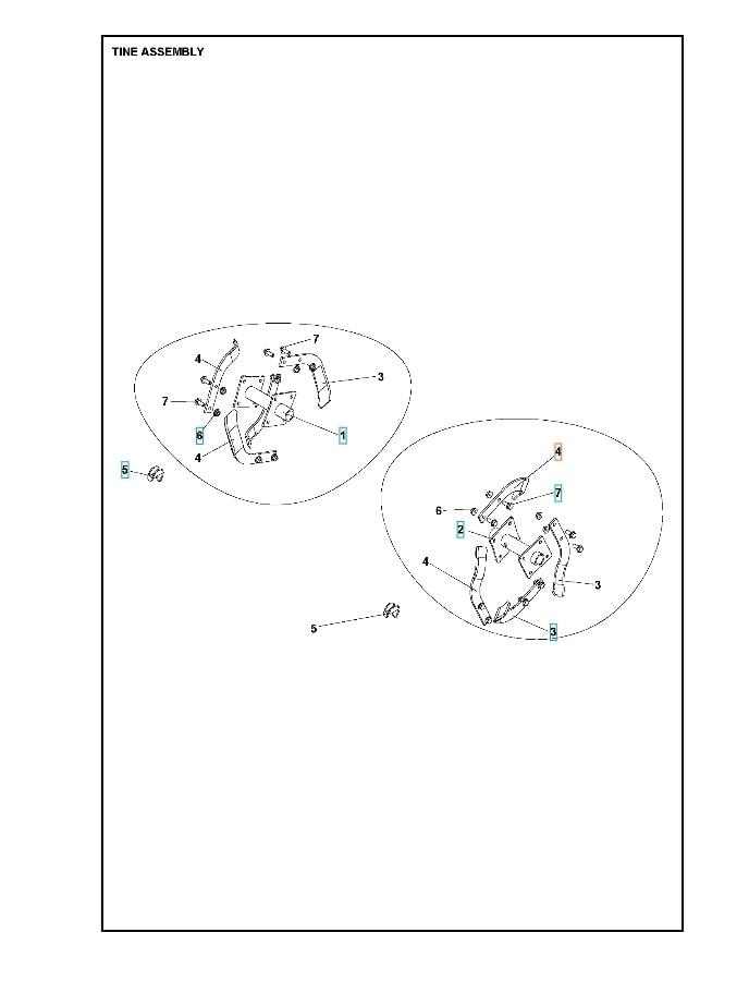 Nóż Prawy Roto400 5986784-01