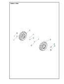 Koło Prawe 3,50X6 5986785-01 Koło Prawe 3,50X6 5986785-01