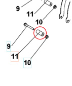 Odstępnik 5986803-01 Odstępnik 5986803-01