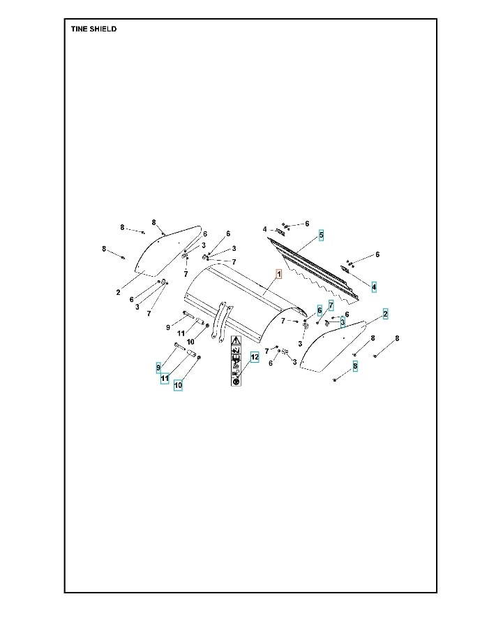 Pokrywa Zębów Osłona Roto400 Oran 5986808-01