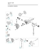 Zestaw Korek Zaworów Ciśnieniowych 5986841-32 Zestaw Korek Zaworów Ciśnieniowych 5986841-32