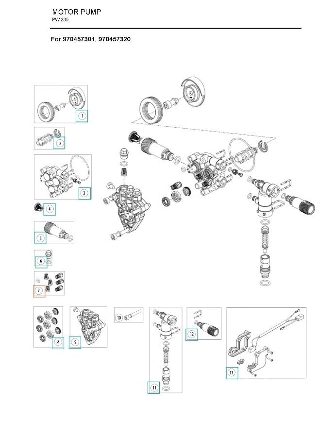 Zawór Wlotowy Wylotowy 5986841-33