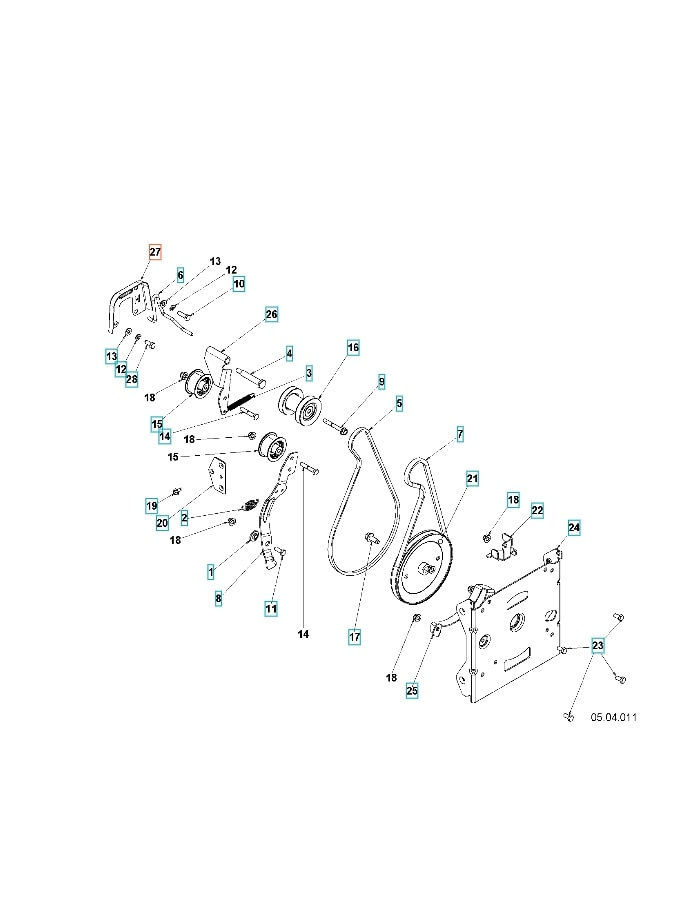 Pokrywa Hc Friction Drive Gutter