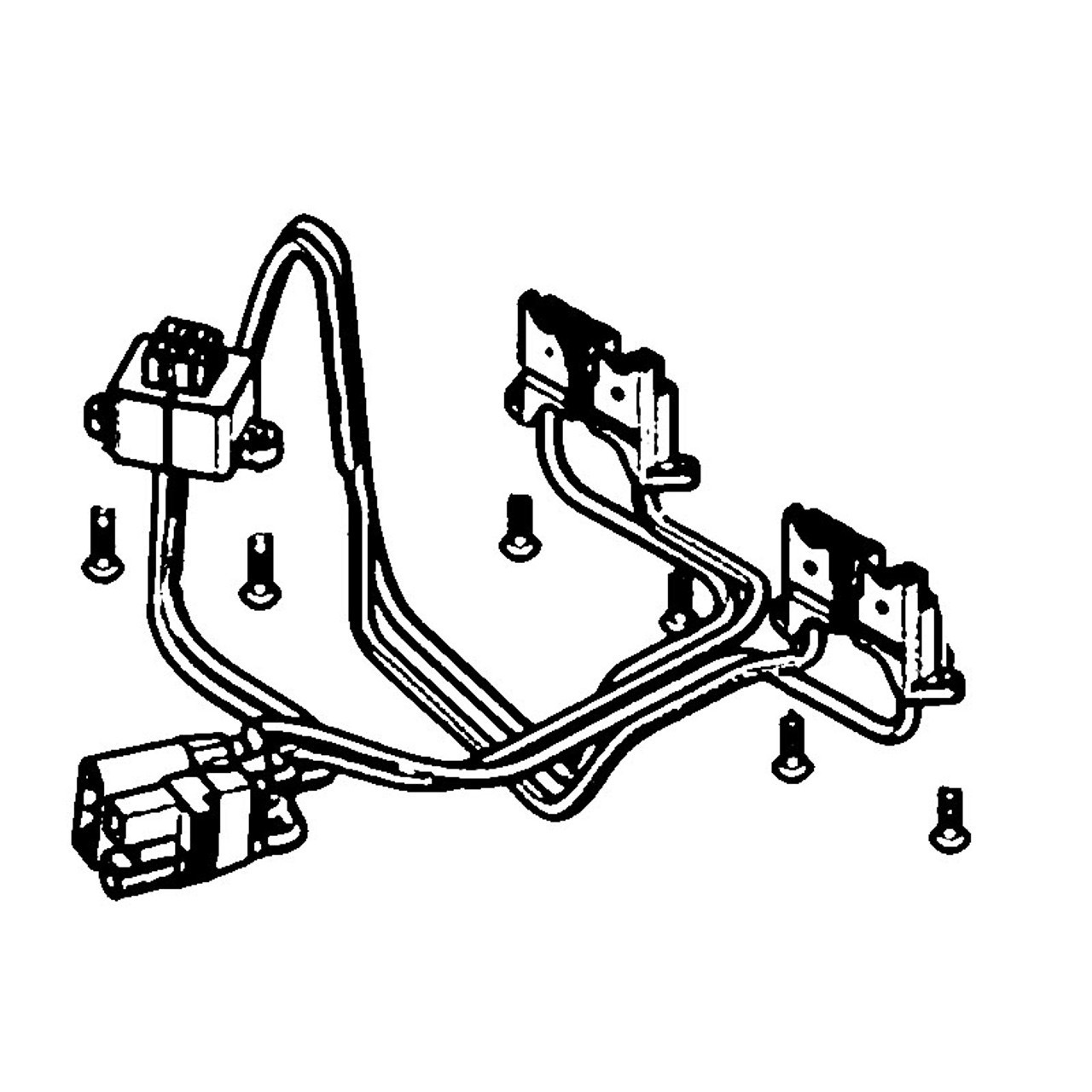 Okablowanie Szafki Akumulatora 5987446-01