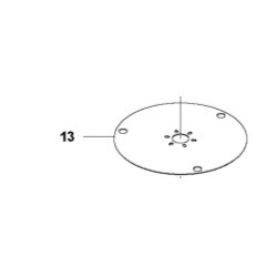 OSŁONA Ø211mm 420,430X,440,450X, Nera 2020->