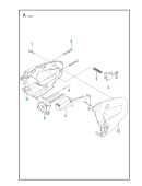 Uchwyt połówka lewa Uchwyt połówka lewa