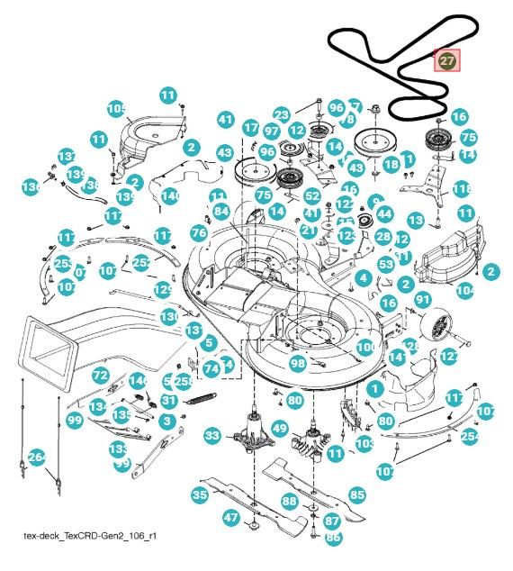 Pasek TC238, TC239T, TC138T, TC238TX