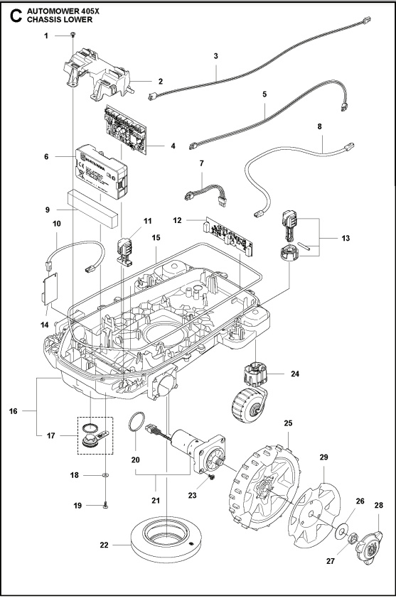 Battery console 405X, 415X