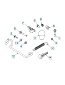 Przełącz Zatrzymaj silnik 5993489-96 Przełącz Zatrzymaj silnik 5993489-96