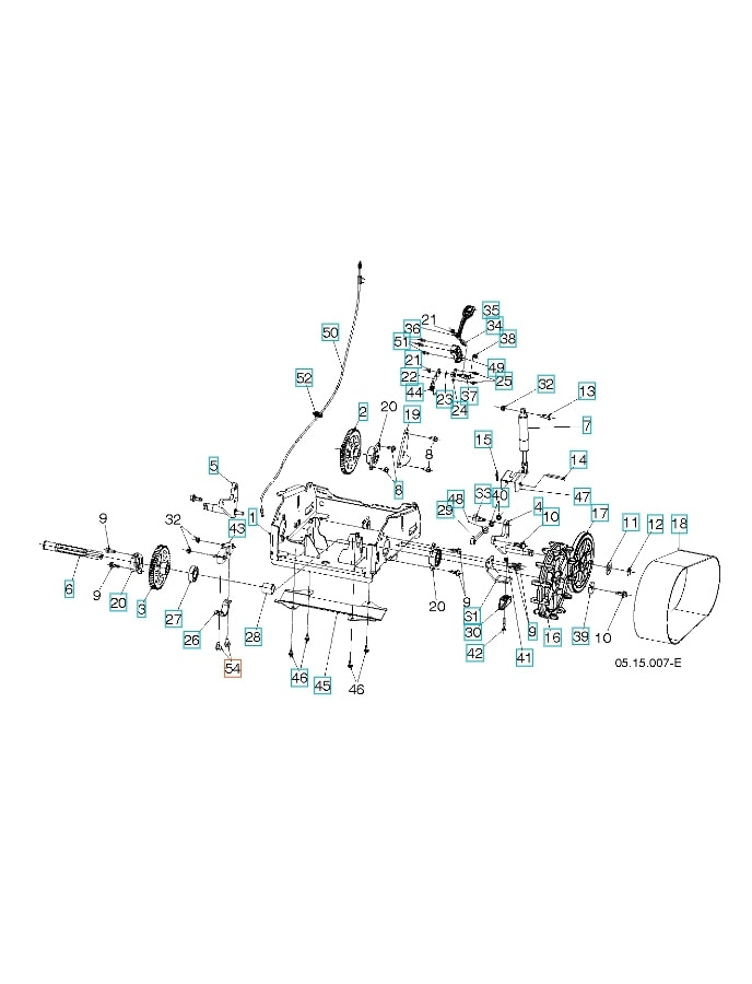 Śruba 5/16-18 z łbem sześciokątnym, czarna