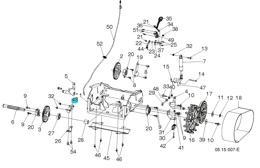 Zestaw serwisowy, mocowanie łożyska