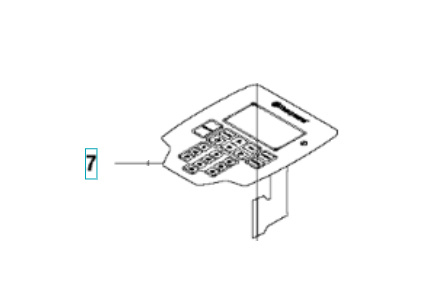 Klawiatura Automower 405X, 415X
