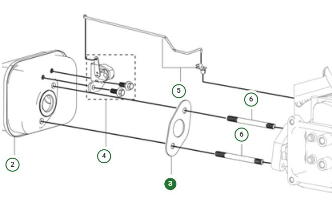Uszczelka tłumika 5997123-01