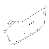 Zespół panelu prawa strona proszkowa C Zespół panelu prawa strona proszkowa C