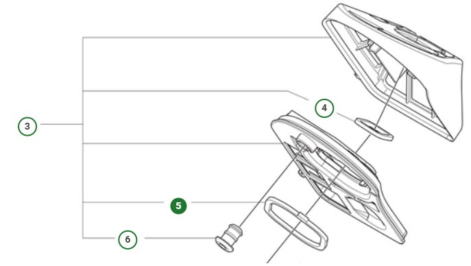 Filtr powietrza uszczelniającego