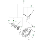 Koło pasowe rozrusznika 39 cm3 Koło pasowe rozrusznika 39 cm3