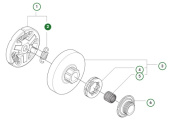Sprężyna sprzęgła 564XPG Sprężyna sprzęgła 564XPG