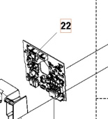 Płytka drukowana Stacja ładująca Automower 550EPOS Płytka drukowana Stacja ładująca Automower 550EPOS