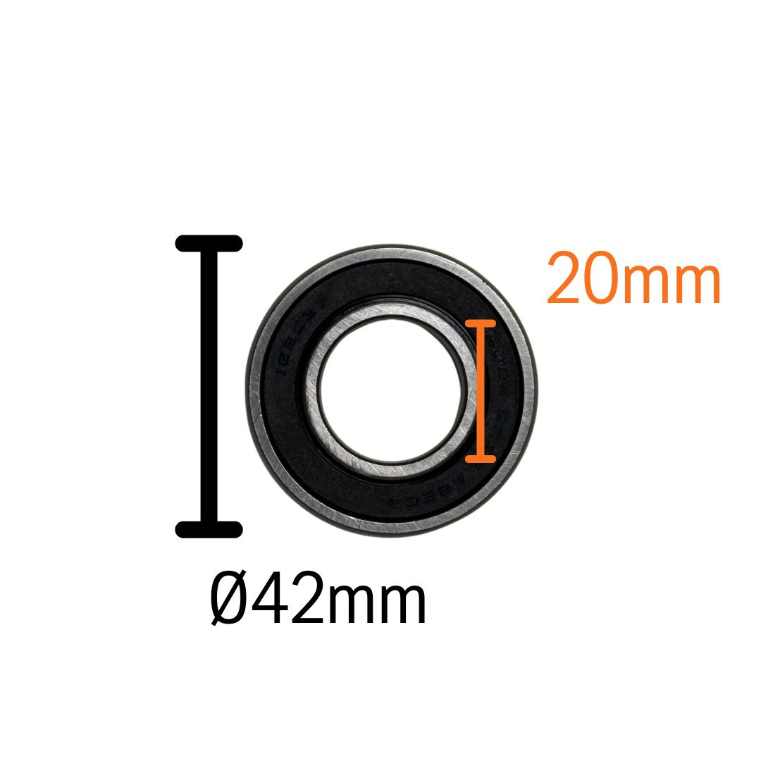 Łożysko kulkowe 6004-2Rs