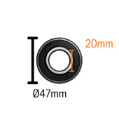 Łożysko kulkowe 6204-2 39,99 Łożysko kulkowe 6204-2 39,99