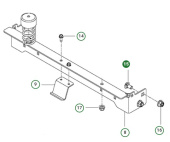 Śruba nośna 3/8-16X3/4 Śruba nośna 3/8-16X3/4