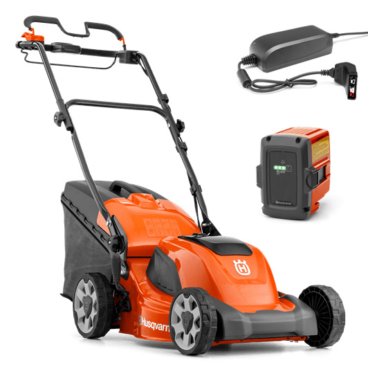 HusqvarnaLC 141iV Kosiarka Akumulatorowa + BLi20 & QC80